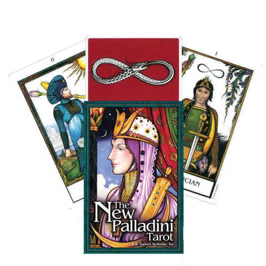The New Palladini Tarot - meno stilių taro kortos