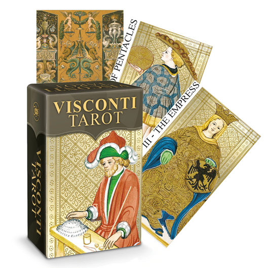 Visconti Mini Tarot - mažos taro kortos | Lo Scarabeo