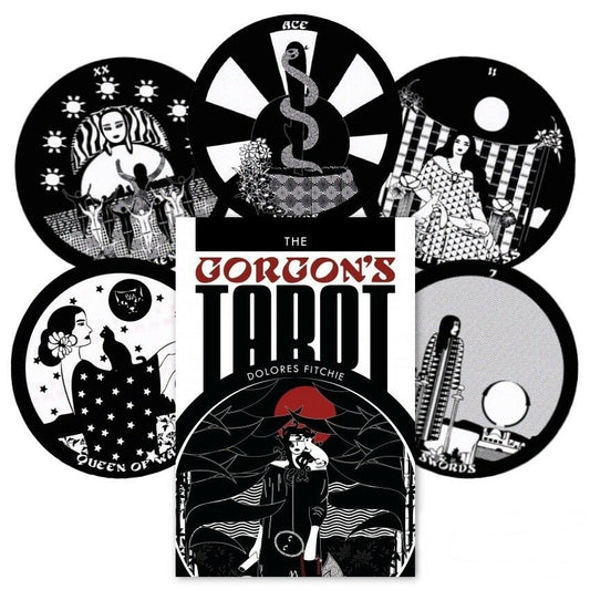 The Gorgon's Tarot - apvalios Taro kortos | Schiffer