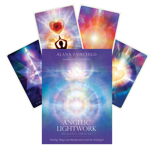 Angelic Lightwork Healing Oracle - angelų kortos | Blue Angel
