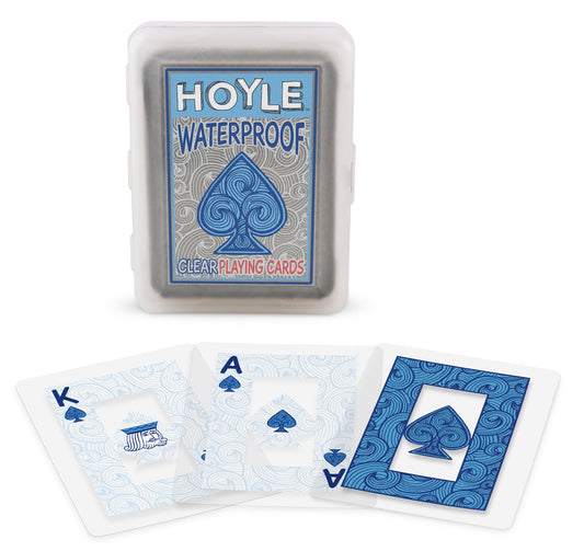 Hoyle Clear Plastic - skaidrios plastikinės kortos