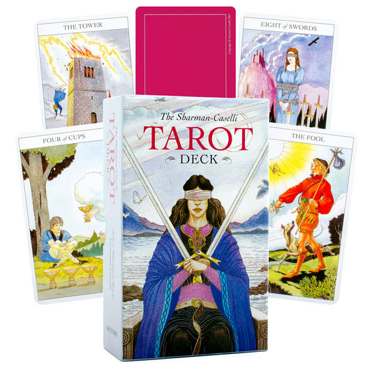 The Sharman-Caselli Tarot - 78 kortos ir knygelė