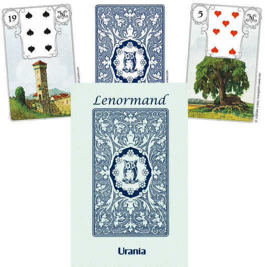 Blue Owl Lenormand - klasikinės Lenormand kortos