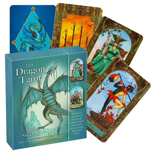 The Dragon Tarot - drakonų taro kortos | Cico Books