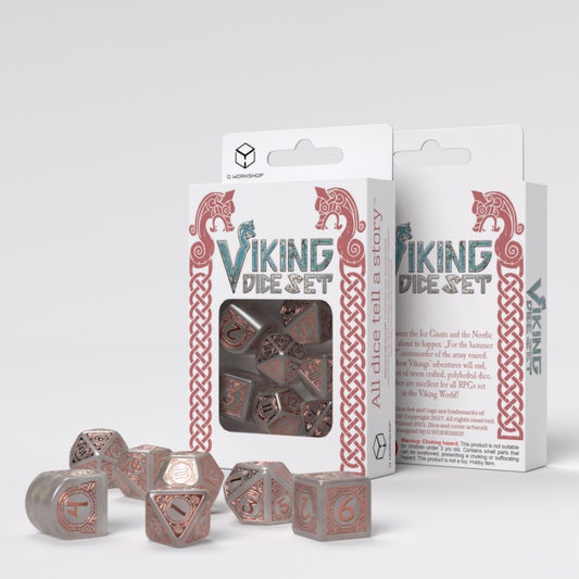 Viking Modern Niflheim - 7 kauliukų rinkinys | Q-Workshop