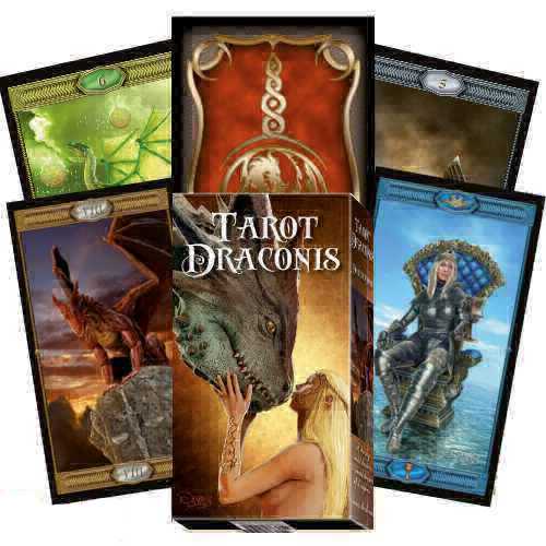 Draconis Tarot - drakonų taro kortos