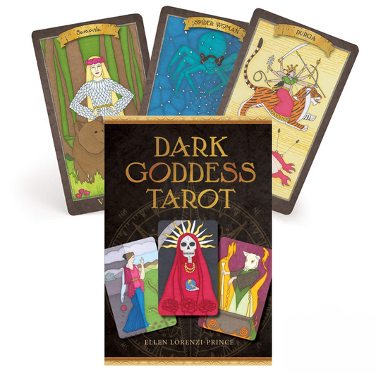 Dark Goddess Tarot - deivių taro kortos | Schiffer Publishing