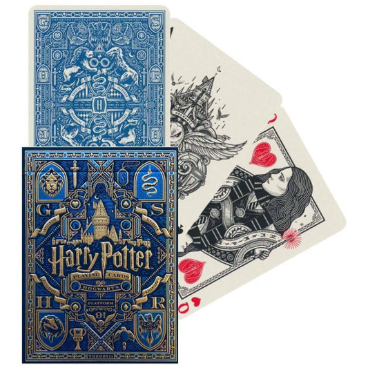 Harry Potter Ravenclaw - mėlynos žaidimo kortos | Theory11