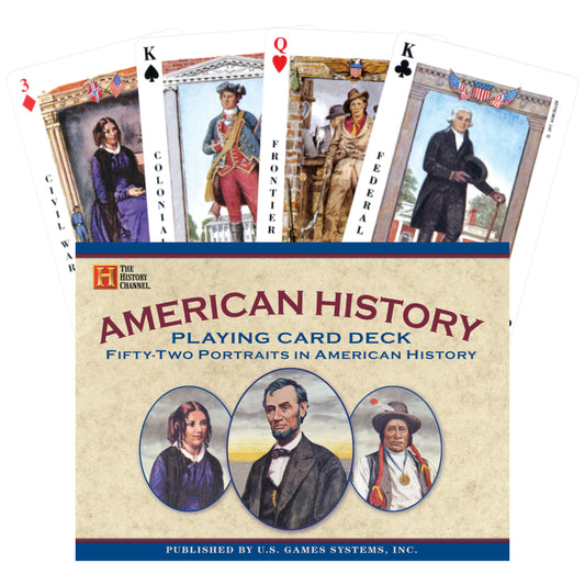American History - JAV istorijos žaidimo kortos | US Games Systems
