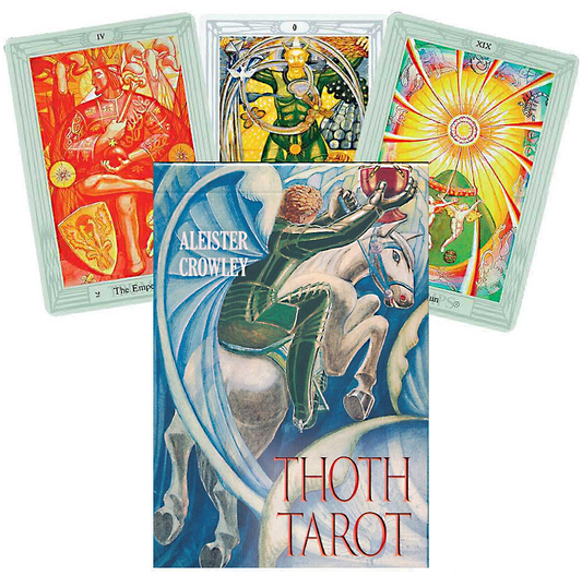 Aleister Crowley Thoth De Luxe - taro kortos