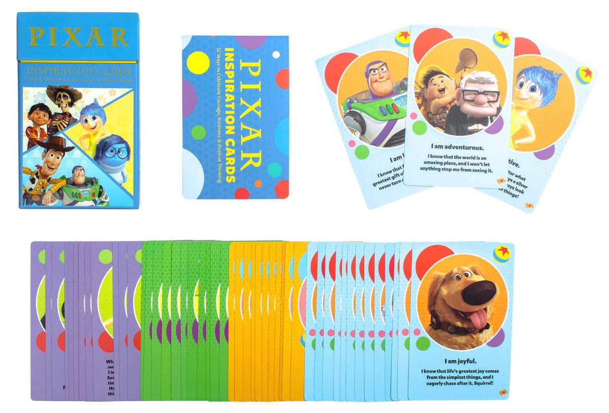 Pixar Inspiration Cards - įkvepiančios kortos