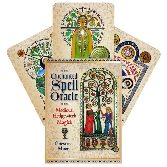 Enchanted Spell Oracle - burtų orakulo kortos | Rockpool