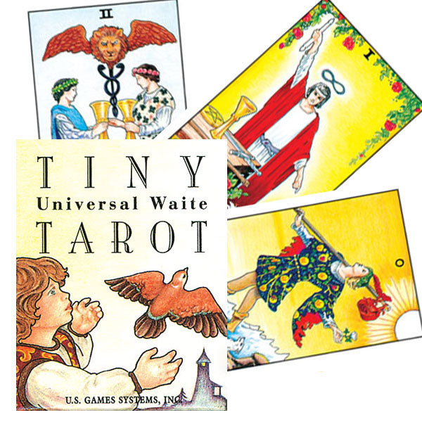 Tiny Universal Waite - miniatiūrinės taro kortos