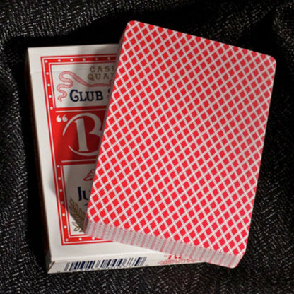 Bee Jumbo Red - raudonos pokerio kortos