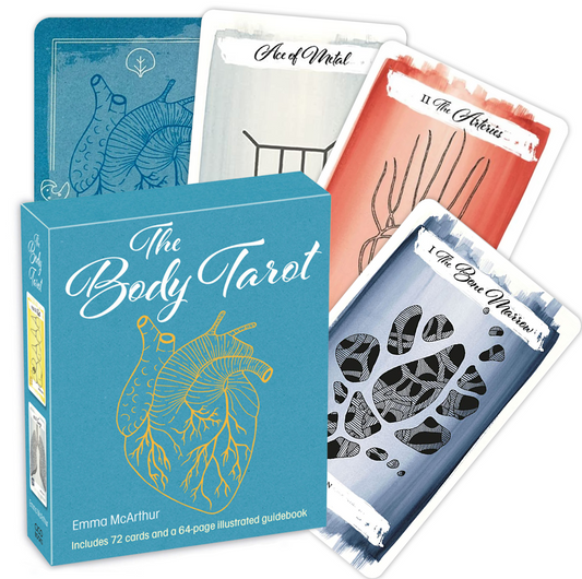 The Body Tarot - anatomijos įkvėptos taro kortos