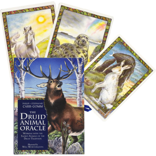The Druid Animal Oracle - kortų ir knygos rinkinys | Orange Hippo