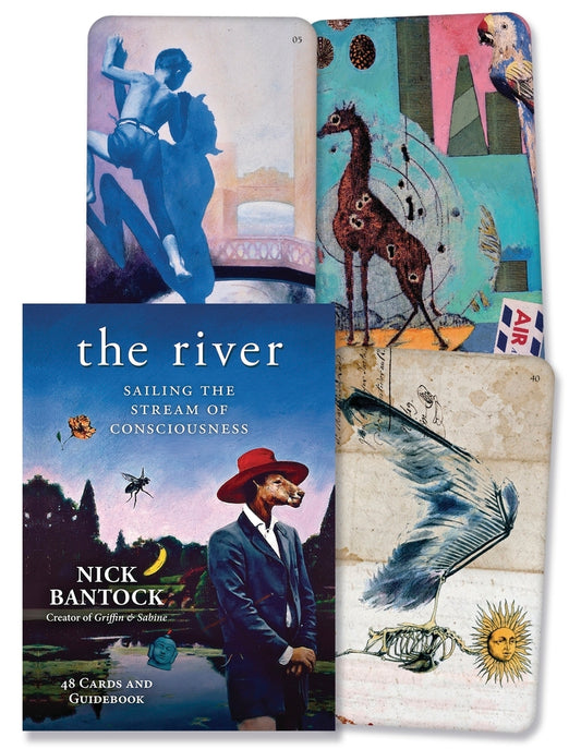 The River Oracle - Nick Bantock orakulo kortos