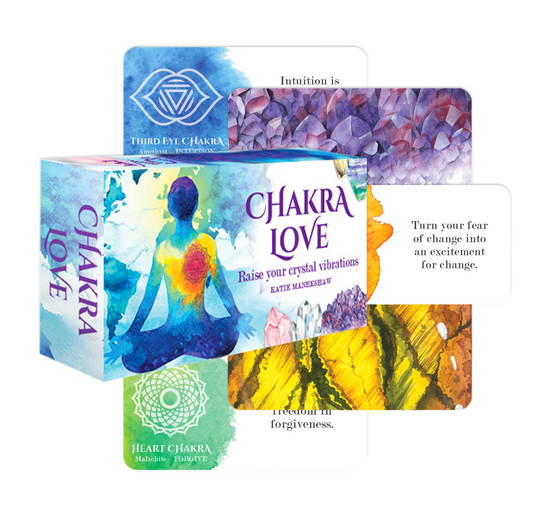 Chakra Love - čakrų ir kristalų kortos | Rockpool
