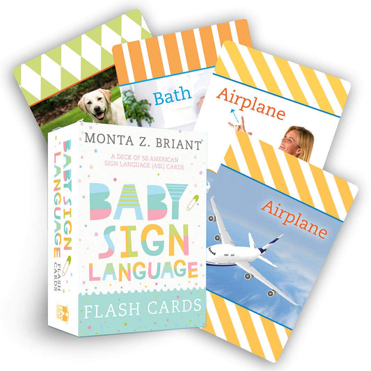 Baby Sign Language Flash Cards ASL - mokomosios kortos