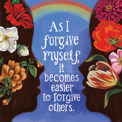 Louise Hay Affirmations for Forgiveness - afirmacijų kortos