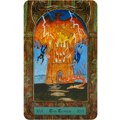 The Dragon Tarot - drakonų taro kortos | Cico Books