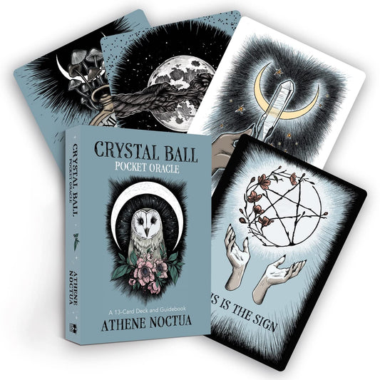 Crystal Ball Pocket Oracle - kišeninės orakulo kortos