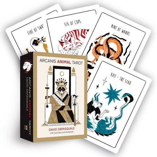 Arcanis Animal Tarot - gyvūnų Taro kortos