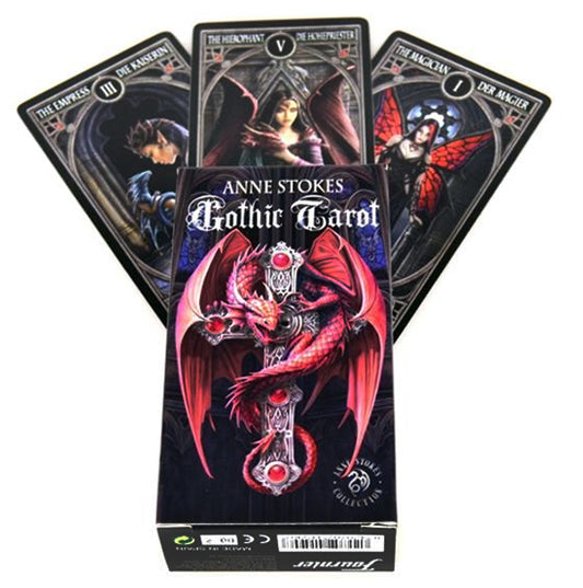 Anne Stokes Gothic Tarot - Fournier Taro kortos