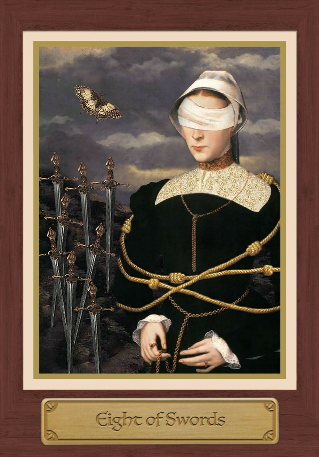 Touchstone Tarot - baroko koliažų taro kortos | US Games Systems