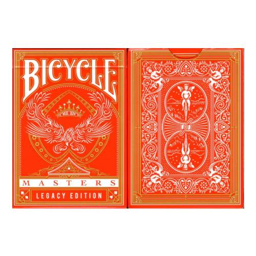 Bicycle Legacy Masters Red - žaidimo kortos | Ellusionist