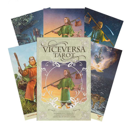Viceversa Tarot Kit - dvipusės taro kortos ir knyga