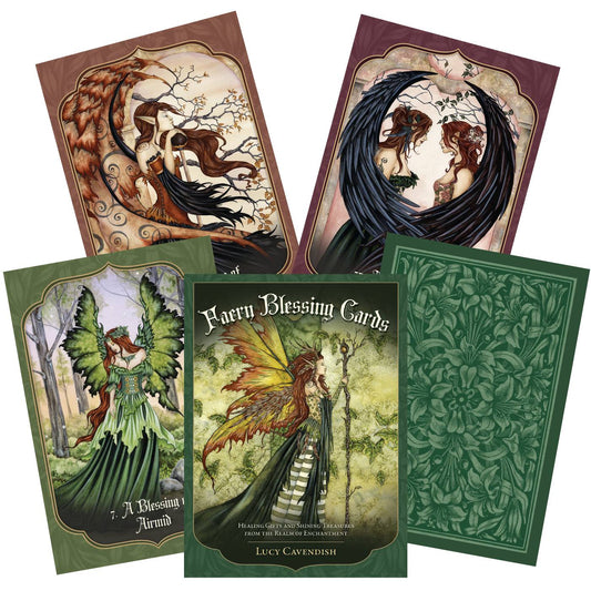 Faery Blessing Cards - fėjų orakulo kortos | Blue Angel