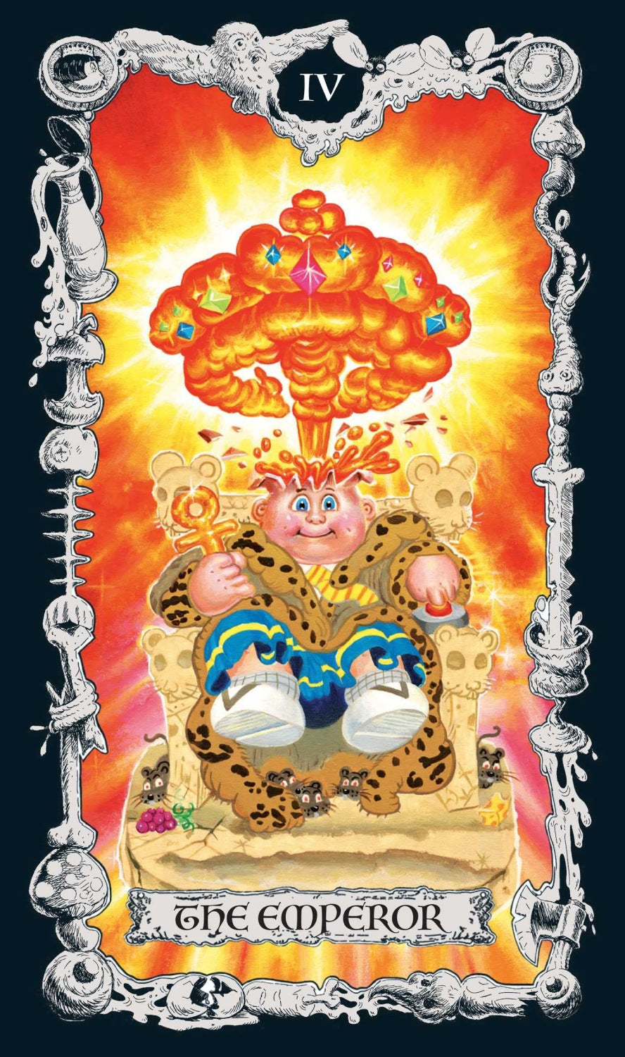 Garbage Pail Kids Tarot - oficialios taro kortos