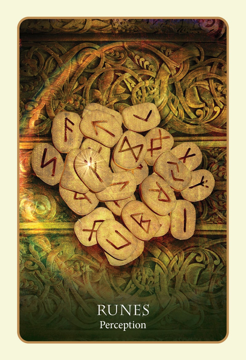 Divination of the Ancients Oracle - orakulo kortos