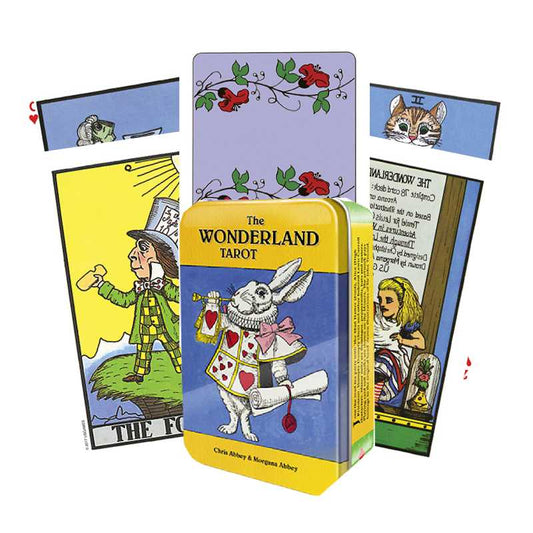 The Wonderland Tarot in a Tin - taro kortos