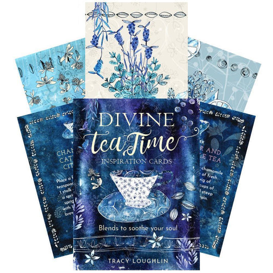 Divine Tea Time - arbatos receptų kortos su stoveliu | Rockpool
