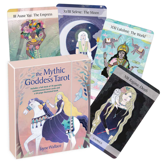 The Mythic Goddess Tarot - 78 kortos ir knyga