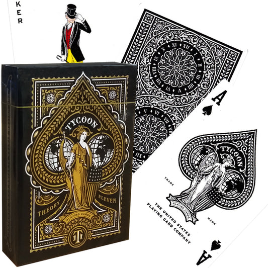 Theory11 Tycoon Black Edition - žaidimo kortos