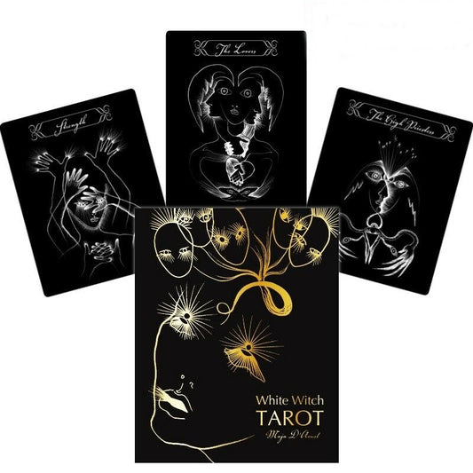White Witch Tarot - Didžiųjų arkanų Taro kortos | Schiffer