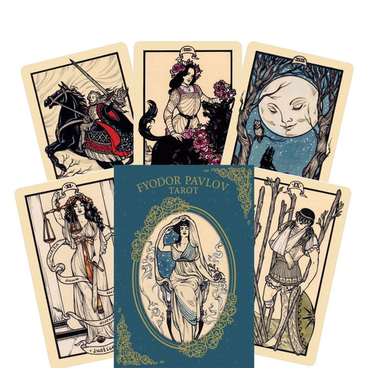Fyodor Pavlov Tarot - 78 kortos ir knyga