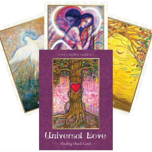 Universal Love Healing Oracle - meilės simbolikos kortos | Blue Angel
