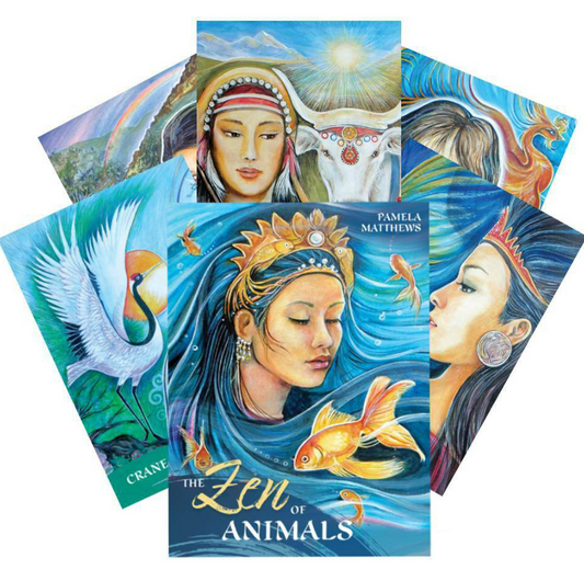 The Zen of Animals - gyvūnų orakulo kortos | Blue Angel