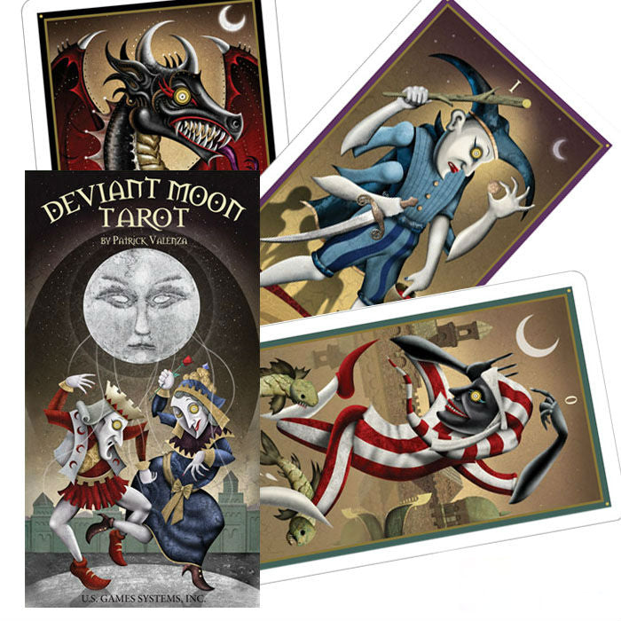Deviant Moon Tarot - Patrick Valenza Taro kortos