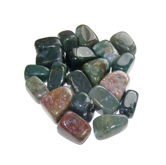 Fancy Jasper Large - gludinti jaspio akmenys, 24 vnt.