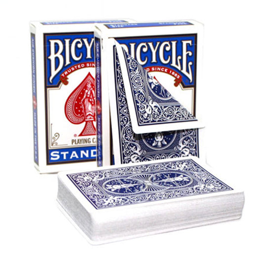 Bicycle Rider Double Back Blue - triukų kortos