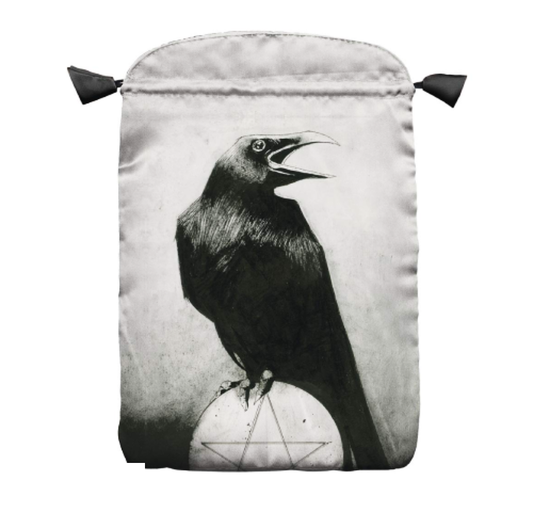 Crows Satin Bag - maišelis taro kortoms | Lo Scarabeo