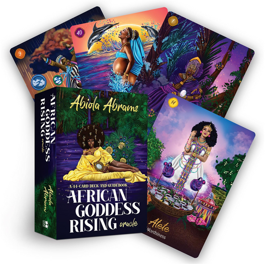 African Goddess Rising Oracle - deivių orakulo kortos