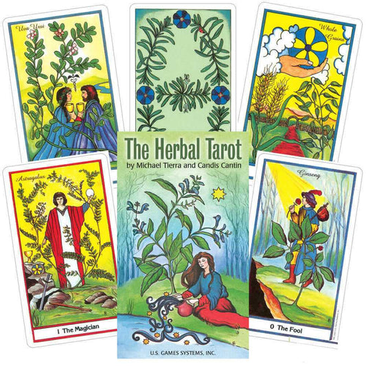 The Herbal Tarot - augalų taro kortos