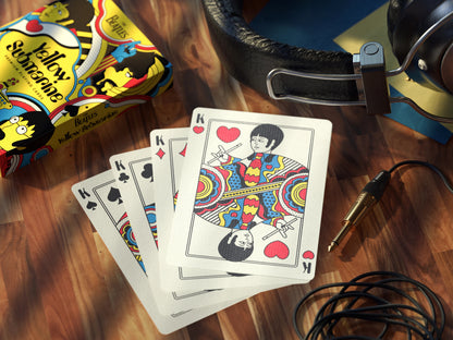 The Beatles Yellow Submarine - žaidimo kortos | Theory11